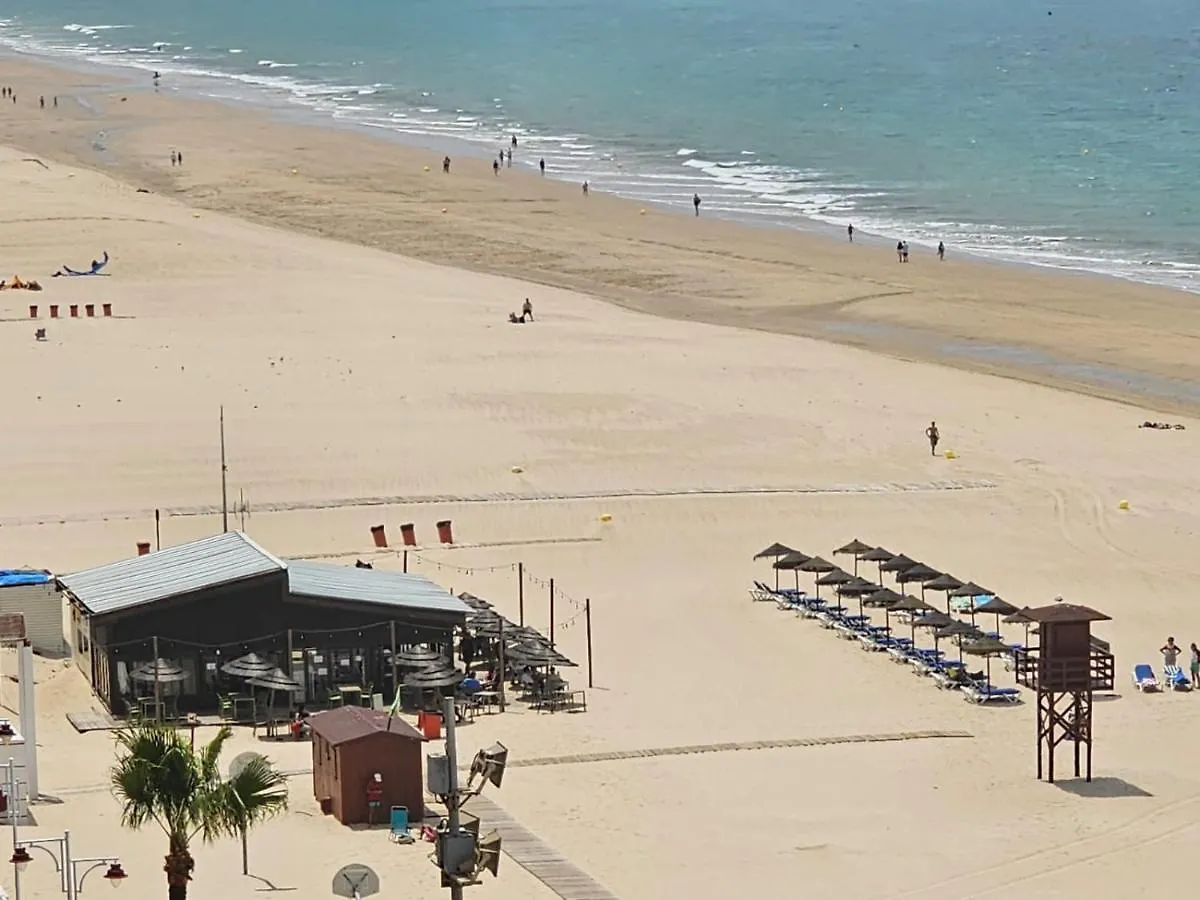 Apartamento Gatu Premium Villa Turquesa Playa Y Parking Cádiz